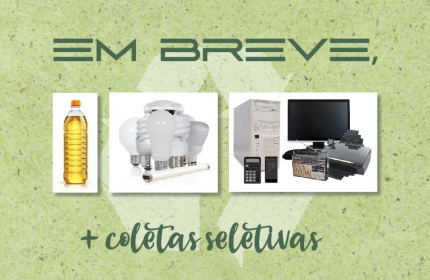 Em breve, novas coletas seletivas